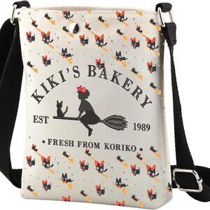 Kiki Crossbody Bag Anime Inspired Waterproof Purse for Baking Lovers